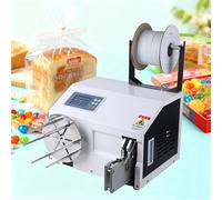 aallwwsso Máquina Retorcedora Automática, Máquina Flejadora Y Selladora De Bolsas Semimanual Eléctrica, Diámetro De Flejado 5-30 Mm, Longitud De Flejado 70-128 Mm, Equipo De Flejado con Alambre TypeB