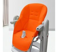 AALLYN Funda Trona para bebé | Cojín para Trona de bebé | Comedor para bebé Funda Cuero PU | Almohadilla de Cuero para Silla de Comedor para niños, Compatible con Trona Peg Perego Tatamia
