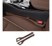 AALXF 2 Piezas Relleno para Huecos de Asientos de Coche para Cupra Born,Tapón de Espacio de Asiento de Coche,Organizador para Espacios de Asiento,B-Brown