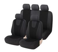 AALXF Fundas Asientos Coche Juego Completo para Dacia Spring (2021-2025 2026), Protectores Tela Transpirable, Compatible con Airbag Delanteros Traseros, Lavable Duradero Accesorios,Normal-A