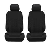 AALXF Fundas Asientos Coche Set Completo para Citroën AMI (2020-2025 2026), Delantero Trasero Banco Dividido Airbag Compatible Protector Transpirable Impermeable,Black-Front Row