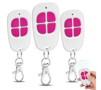 AAM0094 AAM0121 AAM0135 AAM0133 AAM0085, transmisor manual SCS Sentinel, 433,92 MHz, 4 Canaux, transmisor manual - rosa (3 unidades)