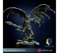 Aamon, The Demon Lord of , MeshBrain Lab. . . Figuras para wargames y modelismo.