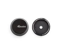 AAmron 4 tapacubos para Rueda de Coche Advan Racing, 60 mm/2.36 Pulgadas de diámetro Exterior y 59 mm/2.32 Pulgadas de diámetro Interior, ABS, Resistentes al Polvo y al óxido.2026,OneSize-C