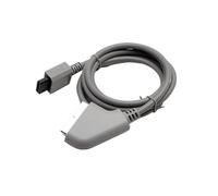 AANAN Compatible con Wii/Wii U Cable SCART AV de 1,8 m - Salida RGB PAL/NTSC for Juegos Retro, HDTV y CRT TV - Cable blindado