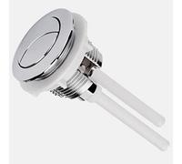 AANNAA Descarga de Inodoro Universal con Doble pulsador, Forma de Media Luna con 2 Varillas, Compatible con cisternas de 38/48/58 mm, 1 Unidad(38mm)