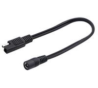 AAOTOKK Conectores DC a SAE Cable SAE Plug a DC 5.5 mm x 2.1 mm Hembra Adaptadores Cables para Paneles Solares RV Paneles de Baterías Solares Cables de Conexión (30 cm/12 pulgadas)