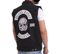 AAOutfitz Chaleco Black Label Society, Negro - Algodón, M