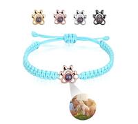AAQ Brazalete de Proyección con Foto Personalizada para Parejas - Regalo Romántico de Aniversario y San Valentín para Él y Ella