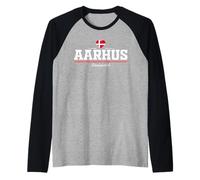 Aarhus Denmark Camiseta Manga Raglan