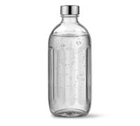aarke Botella de Vidrio [unicamente compatible con carbonator PRO] para Gasificadora de Agua Carbonator Pro, Apta para Lavavajillas, con Detalles en Acero, 800ml