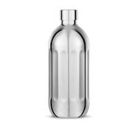 Aarke Botella To-Go de acero inoxidable - Botella isotérmica para agua plana y burbujeante, compatible con Aarke Carbonator PRO, doble pared, impermeable, lavavajillas, capacidad: 800 ml