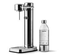 Aarke Carbonator 3, Máquina para hacer Agua con Gas en Acero Inoxidable, incluye Botella 800ml, Acabado en Acero