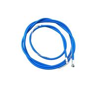 AARNAV Cables de freno delanteros traseros para bicicleta BMX MTB, exterior e interior, juego completo de cables de freno para bicicleta (juego completo de cables azul)