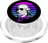 Aaron Burr Vaporwave Historia Americana Aaron Burr PopSockets PopGrip para MagSafe