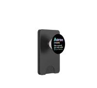 Aaron como un Chico Normal Solo Cool Legend King Nombre PopSockets PopWallet para MagSafe