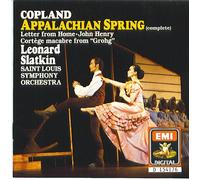 Aaron Copland - Copland: Appalachian Spring (complete) Etc. - St. Louis - Slatkin (UK