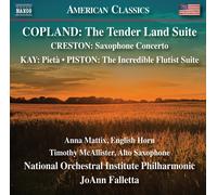 Aaron Copland Copland: The Tender Land Suite/Creston: Sax (CD) (Importación USA)