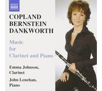 Aaron Copland Music for Clarinet and Piano (CD) Album (Importación USA)