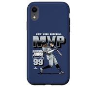 Aaron Judge | MVP de la Liga Americana de Nueva York y Baseball 2025 | MLBAJMVPM Carcasa para iPhone XR
