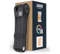 AARON Premium - Candado plegable para bicicleta (nivel 18), diseño de bloqueo de alta seguridad patentado con soporte para bicicleta eléctrica, bicicleta de carretera, motocicleta, MTB