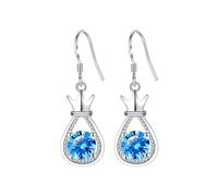 aaSccex tornillo pegamento conjuntos kits gotita de agua, corona de amor, largo colgante para las mujeres Herramientas hilo pegamento joyería, talla única, Metal, Sin piedra preciosa