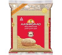 Aashirvaad Harina de Trigo Integral, Molida en Piedra, sin Conservantes, 10 kg