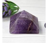 Aashita Creations Amethyst Pyramid for Reiki Healing and Crystal Healing Stone Size 30-35 mm Approx Pack of 1 pc