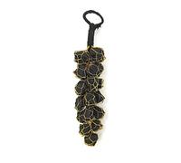 Aashita Creations Black Tourmaline Raw Stone Hanging For Protection