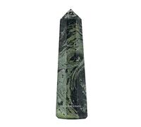 Aashita Creations Kambaba Crystal Tower Obelisk Point for Chakra, Healing and Balancing - AAA Grade Original Certified Gemstone Agate for Reiki Meditation Yoga Spiritual (2-3 Inches)