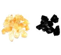 Aashita Creations Natural Amethyst Black Tourmaline Citrine Clear Quartz Rose Quartz Green Aventurine Selenite Sodalite Labradorite Healing Crystal_1022