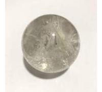 Aashita Creations Natural Clear Quartz Ball/Sphere for Reiki Healing, Grid and Aura Cleaning, Vastu Correction and Crystal Healing Stone Ball Size 20 mm