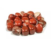 Aashita Creations Red Jasper Tumbled Stone Pebbles for Vastu Feng Shui Aura Chakra Reiki Healing Crystals (200-grams, 100% Natural & Original)