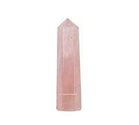 Aashita Creations Rose Quartz Crystal Tower Obelisk Point for Chakra, Healing and Balancing - AAA Grade Original Certified Gemstone Agate for Reiki Meditation Yoga Spiritual (2-3 Inches)