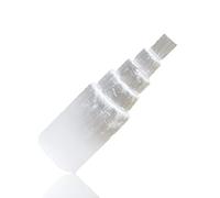 Aashita Creations Selenite Crystal Stones Natural Stone Tower for Reiki Healing, Selenite Skyscraper Towers 10 cms