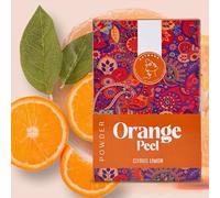 AATMANA Polvo De Cáscara De Naranja |citrus Aurantium | Iluminador Facial Para Aclarar La Piel Con Manchas Oscuras | Piel De Limpieza Profunda | Con Vitamina C Para Piel Y Cabello -100 Grams