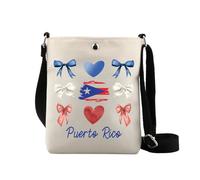 AATOP Bolso bandolera de Puerto Rico para viajes, recuerdos, regalo, bandera de Puerto Rico, bolsa de hombro, Puertorico Cb2, large