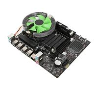 Aatraay Placa Base CPU Combo Placa Base 28 × 22 × 12 X58 Juego de Placa Base de PC de Escritorio X5650 CPU 8G Juego de Placa Principal de Memoria