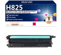 aauot H825 Unidad de Tambor de Repuesto para DELL Color Cloud Mulitfunction H825cdw 625cdw S2825cnd Impresora, Nítida y Nítida, 60000 Páginas,Magenta-1 Pack