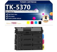 aauot TK-5370 Cartuchos de Tóner Compatibles para Kyocera ECOSYS PA3500cx MA3500cix MA3500cif Impresoras, de Alto Rendimiento 7000 Páginas, Impresión Nítida,1 Set