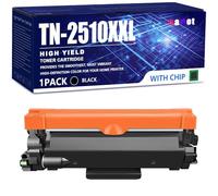 aauot TN-2510XXL Cartucho de tóner TN2510XXL para Impresora Brother HL-L2400DWE HL-L2442DW HL-L2400DWL2445DW L2447DW DCP-L2600D DCP-L2620DWL2622DW MFC-L2922DW,Black-1 Pack