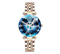 AAVEDA Reloj de pulsera para mujer, Reloj Analógico de moda con diamantes de imitación, minimalista, de cuarzo, resistente al agua, regalo, S0.6x4.5