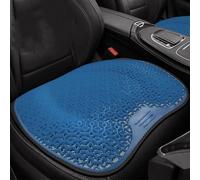 AAWEI Cojín Asiento Coche para Mitsubishi Outlander (CU CW GF/GG 2001-2025 2026),Alfombrilla De Gel Panal 3D Transpirable,Protector Silla Interior Refrescante,Blue