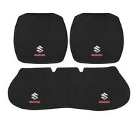 AAWEI Cojín De Asiento Coche para Suzuki Carry 1979-2025,Funda Antideslizante De Franela Cálida Y Transpirable Protector Asiento Delantero Trasero con Bolsillo Accesorios Interior