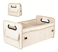 AAWEI Organizador Maletero Coche para Peugeot 3008 (T84 P84 P64 2008-2025 2026),Caja Almacenamiento Plegable,Bolsa Oxford Impermeable,Cesta Carga Resistente Con Bolsillos,D