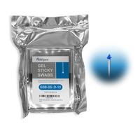 AAwipes Barras de pegamento para sensor ESD | Cabeza en forma de gota de agua de 1,8 mm, 10 paquetes, azul, viscosidad media, acero inoxidable, varillas antiestáticas para sensores, LCD,