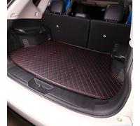 AAXgy Protector de Maletero para Volvo C70 1997-2013 C70, Alfombrilla Cuero Acolchado, Cubeta Impermeable, Antideslizante Resistente, Limpieza Fácil, Accesorios Tapete Carga,B-Black-Red