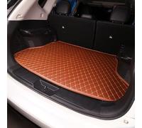 AAXgy Protector de Maletero para Volvo C70 1997-2013 C70, Alfombrilla Cuero Acolchado, Cubeta Impermeable, Antideslizante Resistente, Limpieza Fácil, Accesorios Tapete Carga,D-Amber Brown