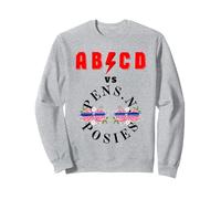 AB/CD vs Bolígrafos y Posies Rock n Roll Bebés, Niños y Niños Sudadera