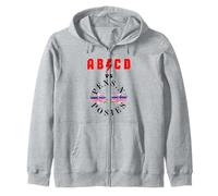 AB/CD vs Bolígrafos y Posies Rock n Roll Bebés, Niños y Niños Sudadera con Capucha